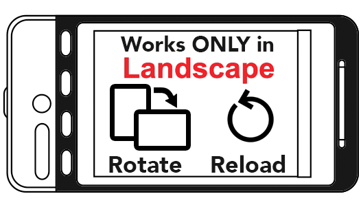 Rotate to landscape and reload